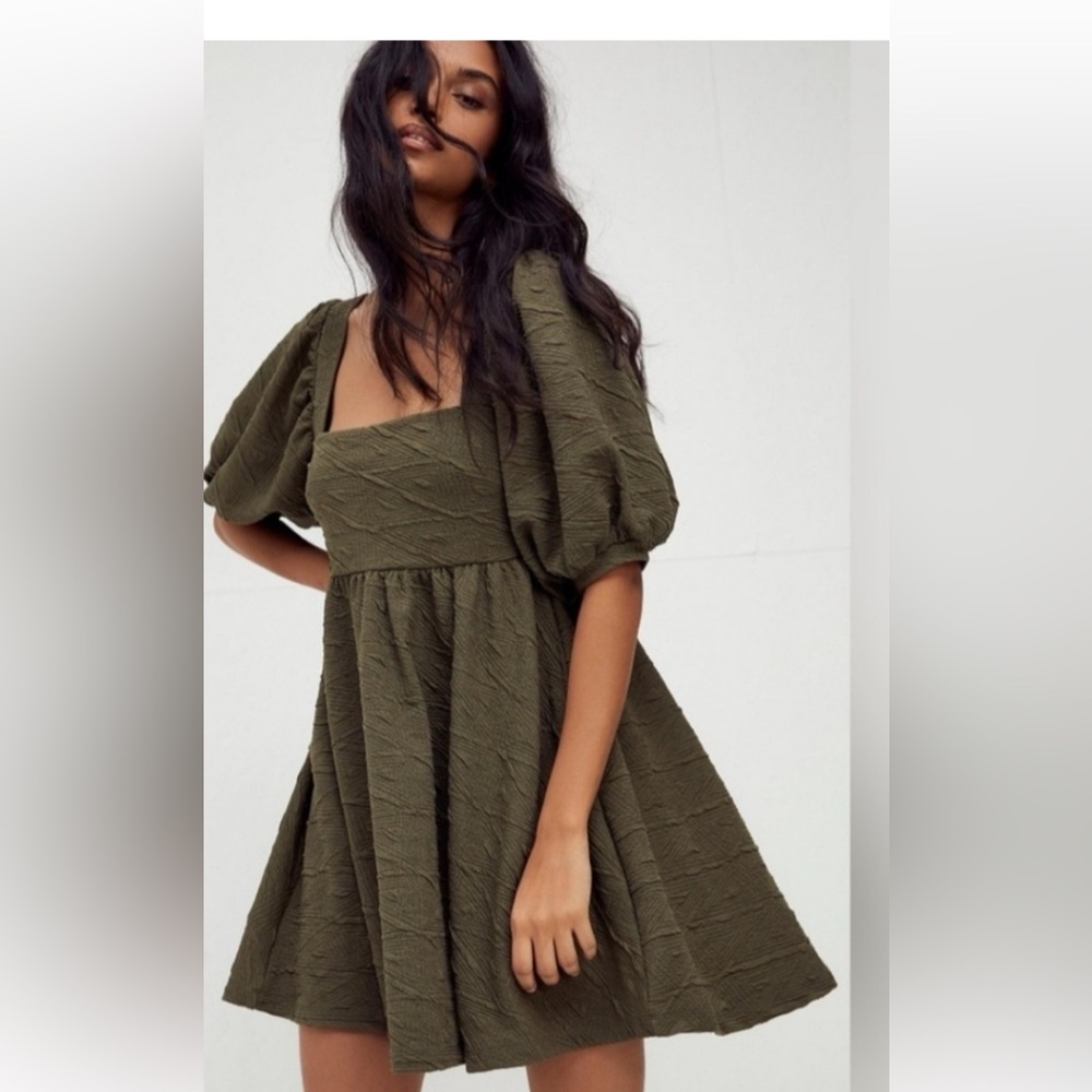 Free people violet mini dress size M